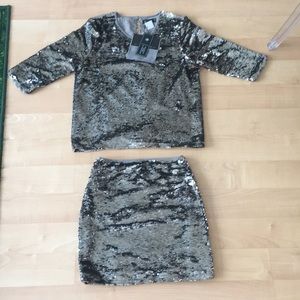 VOLCOM x GEORGIA May jagger collecting sequin set